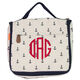Personalized Navy Anchors Hanging Travel Kit Image 3 of 3